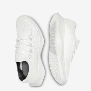 BRAND NEW Allbirds Mens Tree Dasher Blizzard White Running Shoes Size 9.5